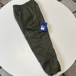 Olive Green Casual Pants - FASHION Packaging